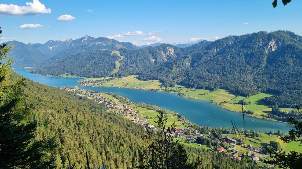 Kraners Alpenhof Bio Bed And Breakfast Pension Weissensee Buitenkant foto