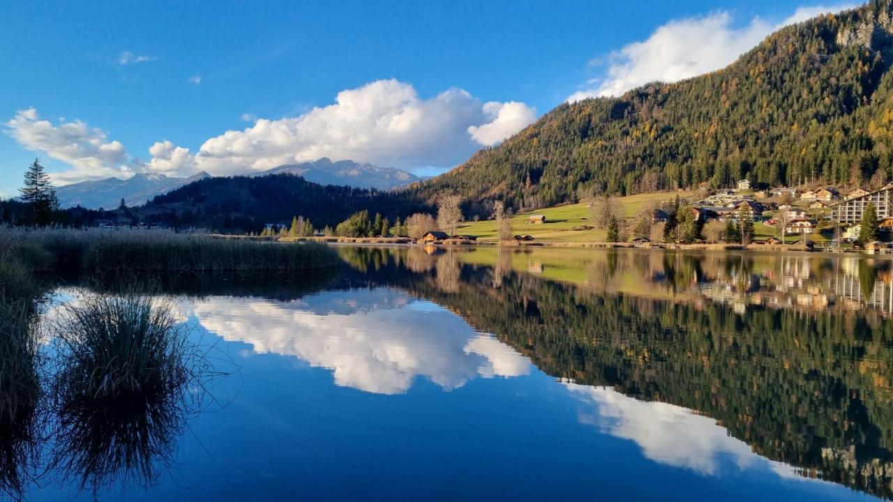 Kraners Alpenhof Bio Bed And Breakfast Pension Weissensee Buitenkant foto