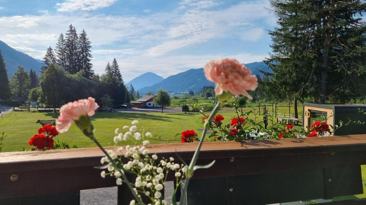 Kraners Alpenhof Bio Bed And Breakfast Pension Weissensee Buitenkant foto