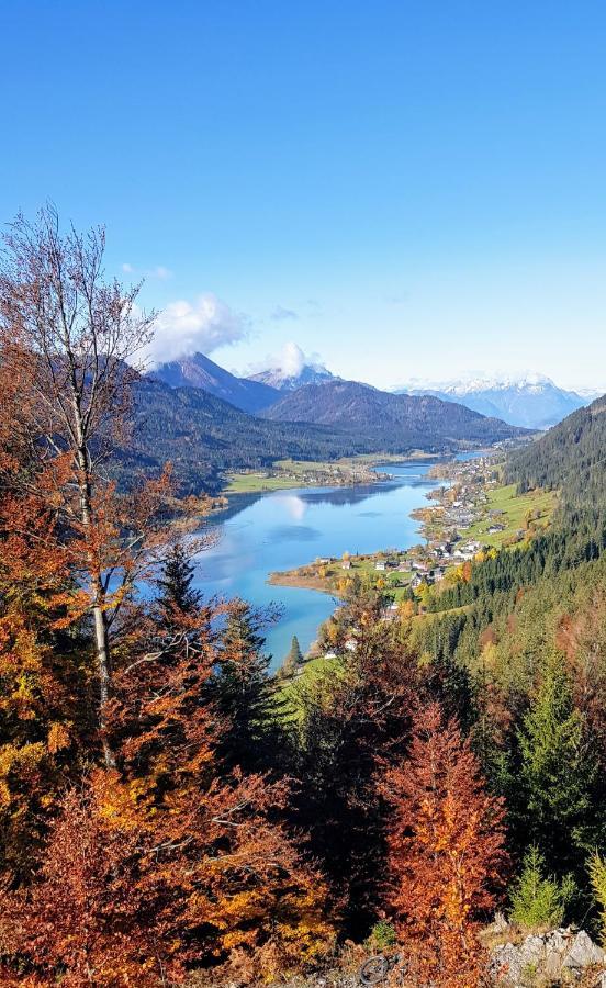 Kraners Alpenhof Bio Bed And Breakfast Pension Weissensee Buitenkant foto
