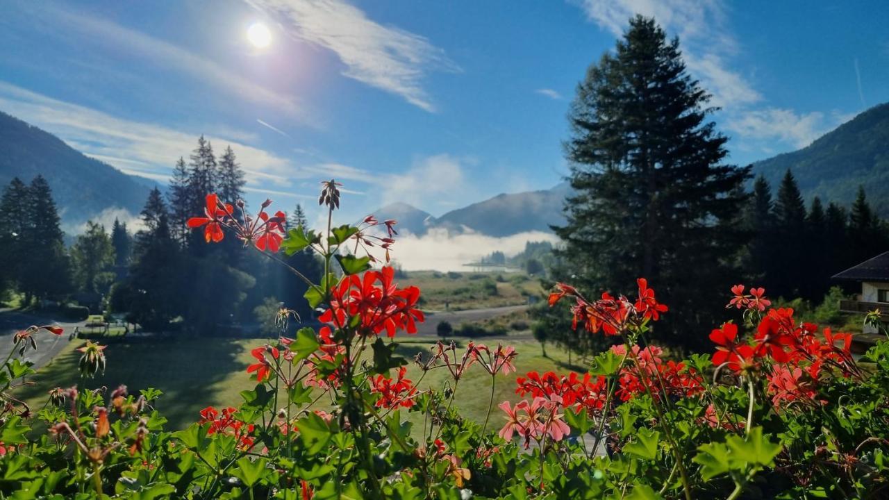 Kraners Alpenhof Bio Bed And Breakfast Pension Weissensee Buitenkant foto