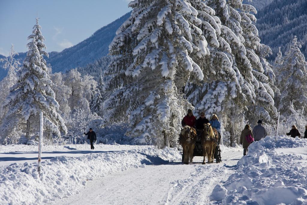 Kraners Alpenhof Bio Bed And Breakfast Pension Weissensee Buitenkant foto