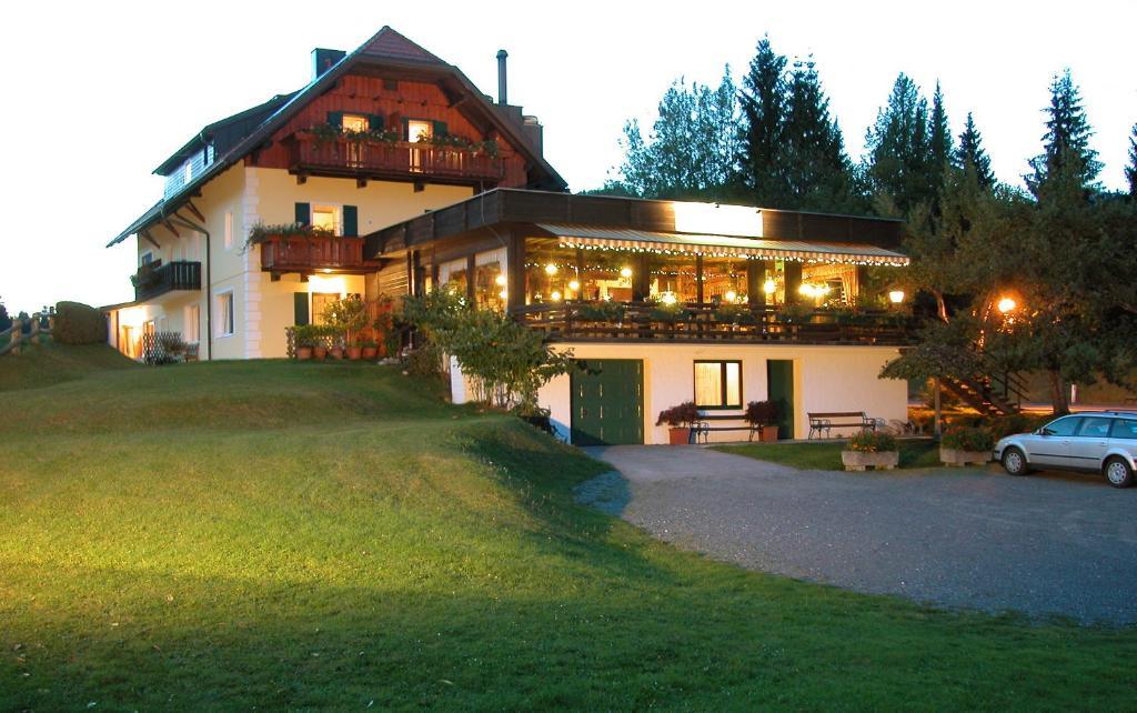 Kraners Alpenhof Bio Bed And Breakfast Pension Weissensee Buitenkant foto